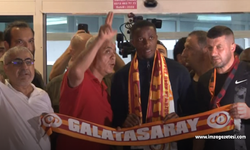 Galatasaray için İstanbul'a gelen Wilfried Zaha, böyle karşılandı...