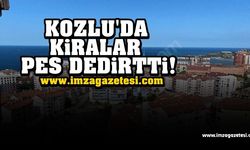 Kozlu, Topbaşı mahallesinde kira fiyatı dudak uçuklattı!