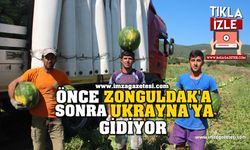 Bu Karpuzlar Önce Zonguldak'a Sonra Ukrayna'ya Gidiyor