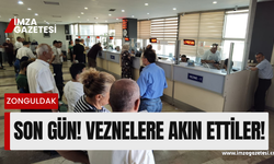 Zonguldak Belediyesi duyurmuştu! Veznelere akın ettiler!