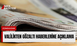 Zonguldak Valiliğinden gözaltı haberlerine açıklama!