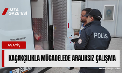 Düzensiz göç ile mücadelede huzur uygulaması...