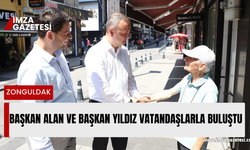 Başkan Dr.Ömer Selim Alan ve Başkan Hüseyin Yıldız vatandaşlarla buluştu...