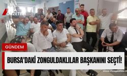 Bursa'daki Zonguldaklılar Yılmaz Elieyi seçti