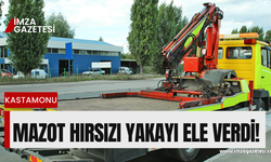 Çekicilerin mazotlarını çalan hırsız yakayı ele verdi!