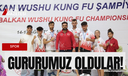 Edirne’de düzenlenen Wushu Kung Fu şampiyonasında Zonguldaklı sporcuların başarısı