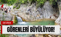 Eşsiz manzara görenleri büyülüyor 