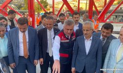 Bakan, Zonguldak'ta Adnan Menderes köprüsünü inceledi