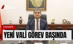 Karabük’ün yeni Valisi Mustafa Yavuz görev başında