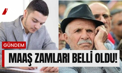 En düşük memur emeklisi ve memur maaşları bütün zamlar belli oldu