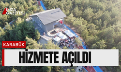 Çamlık kent ormanının açılışı yapıldı