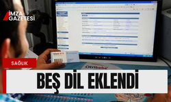 E- reçete sistemine beş dil eklendi