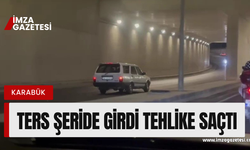 Ters yola girdi trafiği birbirine kattı