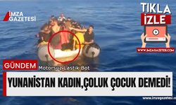 Kaçak sığınmacıların botunun motorunu söktüler!