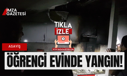 Karabük'te öğrenci evindeki yangın!