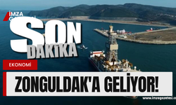 Karadeniz gazı için Zonguldak'a geliyor!