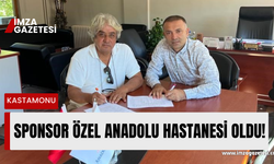 Kastamonu Belediyespor’un sağlık sponsoru Özel Kastamonu Anadolu Hastanesi oldu...