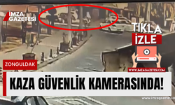 Ak Parti İl Başkanının oğlunun vefat ettiği kaza güvenlik kamerasında...