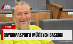 Çaycumaspor’un yeni başkanı müzisyen Şenan Kerçin oldu!