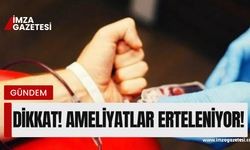 Başkan Murat Kanlı açıkladı! O kan yüzünden ameliyatlar erteleniyor