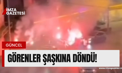 Görenler şaşkına döndü! Cadde meşalelerle aydınlandı