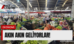 Halk pazarına yoğun ilgi! Akın akın geliyorlar