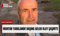 Muhtarın yaralandığı olayı duyanlar çok şaşırdı...