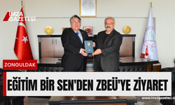 Mustafa Sami Çetin ZBEÜ rektörü İsmail Hakkı Özölçer'i ziyaret etti