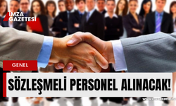 Sözleşmeli Personel Alınacak!