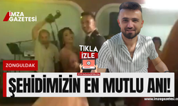 Şehit Mustafa Sezer’in mutlu görüntüleri hatıralarda kaldı