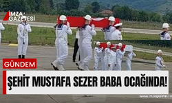 Şehit Mustafa Sezer’in naaşı hava yoluyla Zonguldak’a getirildi