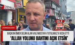 Zonguldak Belediye Başkanı Selim Alan, Vali Mustafa Tutulmaz'a teşekkür etti. 