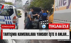 Zonguldak'ta zabıta ile vatandaşın tartışması kameraya yansıdı!