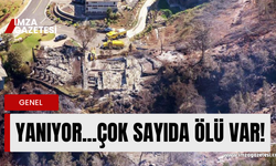 Yanıyor! Çok sayıda ölü var...