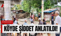 Zonguldak'ta şiddetin tanımı yapıldı!