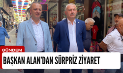 Zonguldak Belediye Başkanı Selim Alan, CHP Merkez İlçe Başkanı Osman Zaimoğlunu ziyaret etti