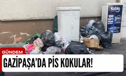 Gazipaşa’da çöp rezaleti! Görenler şaştı kaldı
