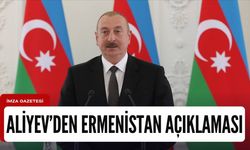 Aliyev: "Ermenistan devletinin dün ve bugün gösterdiği tutum umut verici”