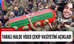 Azerbaycanlı asker, Karabağ'da vurulduktan sonra çektiği video ile gözyaşlarına boğdu!
