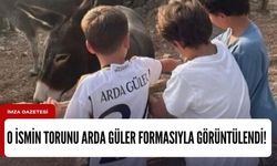 Carlo Ancelotti'nin torunu Arda Güler formasıyla görüntülendi