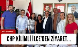 Chp ilçe heyetinden ziyaret...