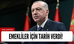 Cumhurbaşkanı Erdoğan, emekliler için tarih verdi!