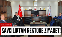 Cumhuriyet başsavcısı Alan ZBEÜ rektörü Özölçer'i ziyaret etti