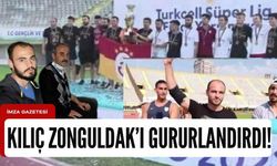 Esnaf Arif Kılıç'ın oğlu Ahmet Talha Kılıç Zonguldak'ın gururu oldu!