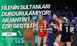 Filenin Sultanları durmak bilmiyor! Türkiye 3-1 Arjantin
