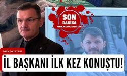 Oğlunu kaybeden il başkanı Yaşar Arslan, ilk kez konuştu!
