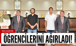 ZBEÜ rektörü öğrencilerini ağırladı!