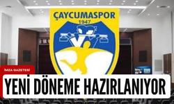 Çaycumaspor  yeni yönetimle yeni bir döneme atılıyor