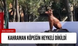 Kahraman köpek Proteo'nun heykeli dikildi