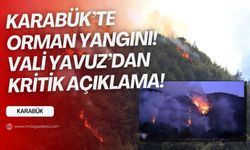 Karabük yanıyor! Vali Mustafa Yavuz'dan kritik açıklama!